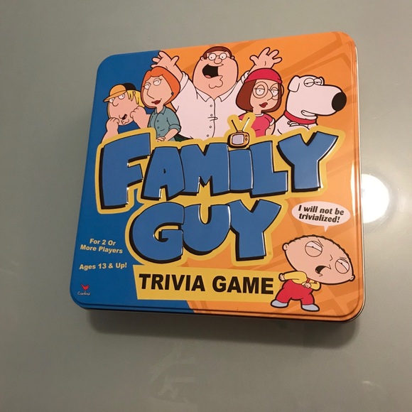Family guy trivia board game